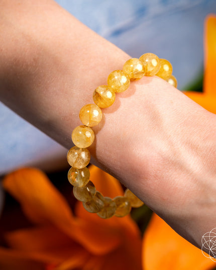 The Master Reset – Golden Healer Quartz Bracelet
