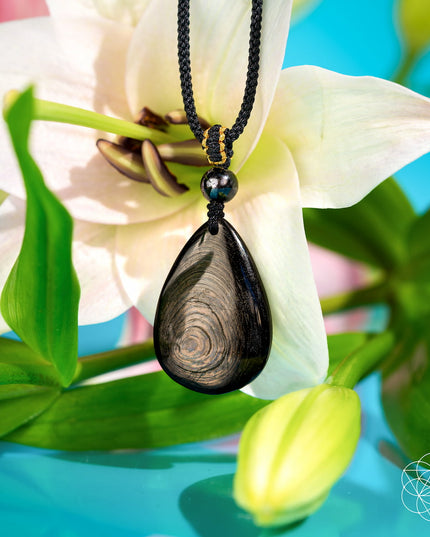 The ﻿Hypersthene Millionaire Manifestation Pendant
