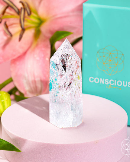 Limitless Manifestation - Ice Quartz Point