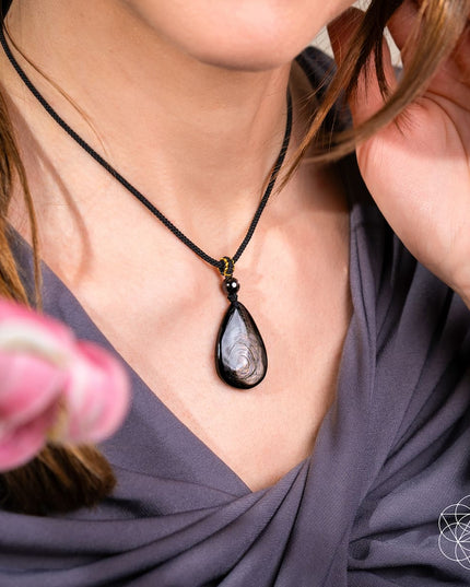 The ﻿Hypersthene Millionaire Manifestation Pendant