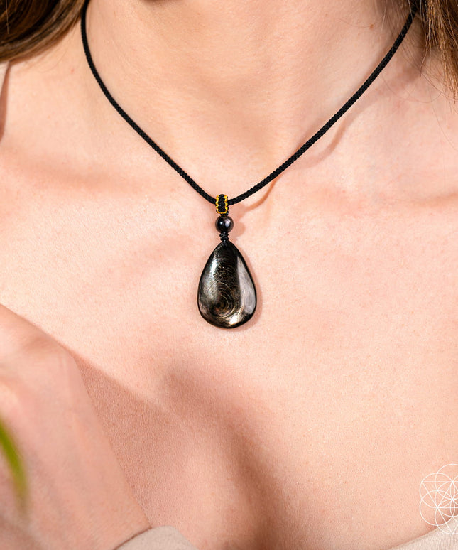 The ﻿Hypersthene Millionaire Manifestation Pendant