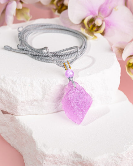 Rarer Than Diamonds - The Pink Kunzite Pendant