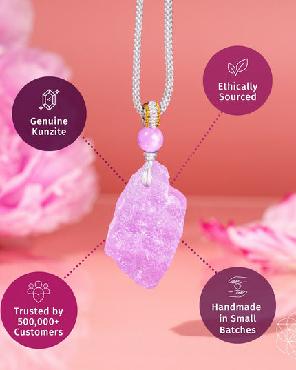 Rarer Than Diamonds - The Pink Kunzite Pendant