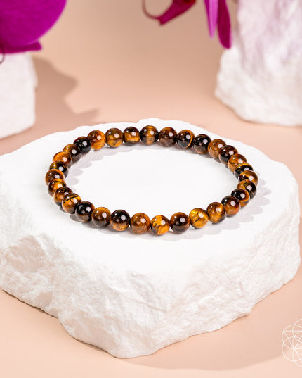 Built to Win – Tiger’s Eye Bracelet | 6mm