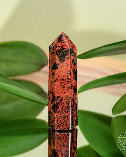 Cut the Cord, Keep Your Fire - Mahogany Obsidian Point