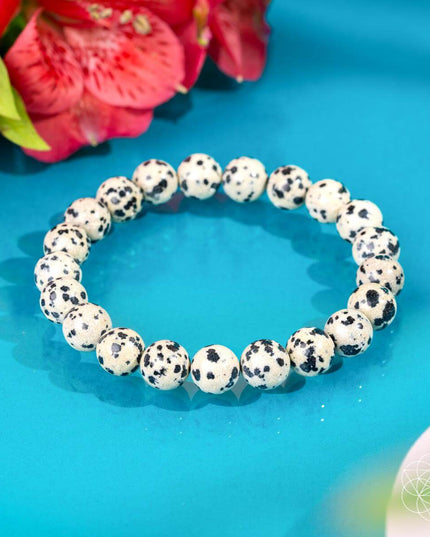 Emotional Detox - Dalmatian Jasper Bracelet