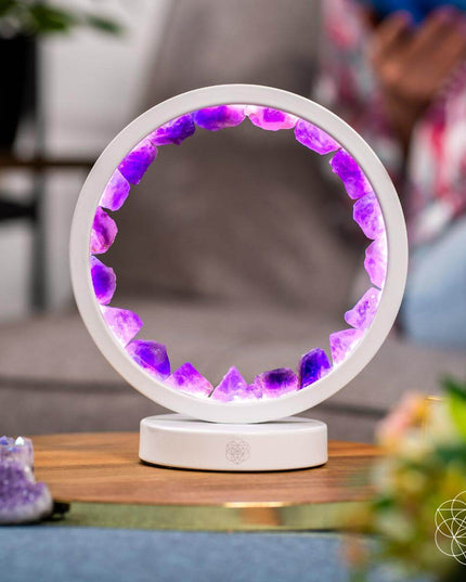 Stress Less, Sleep More – Amethyst Healing Lamp
