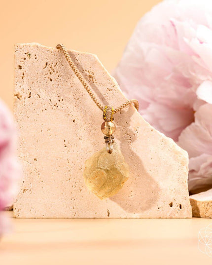 The Destiny Relic – Libyan Desert Glass Pendant