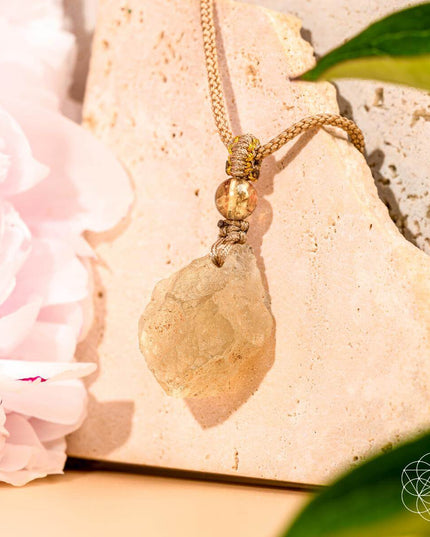 The Destiny Relic – Libyan Desert Glass Pendant
