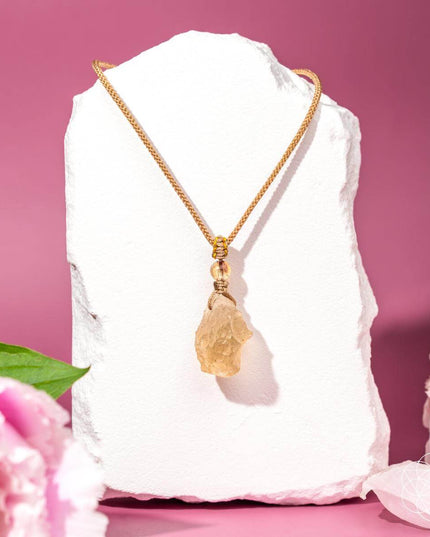 The Destiny Relic – Libyan Desert Glass Pendant