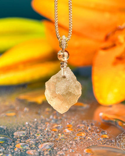 The Destiny Relic – Libyan Desert Glass Pendant
