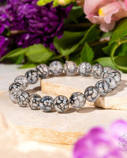 Calm in the Chaos - River Agate Bracelet