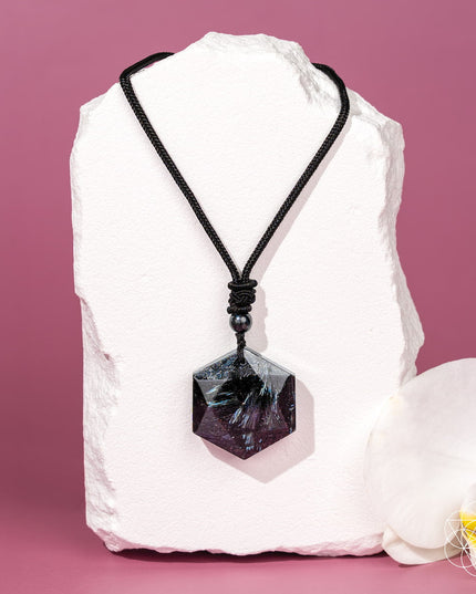 The Arfvedsonite Deep Healing Pendant