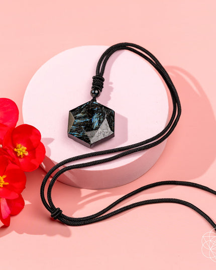 The Arfvedsonite Deep Healing Pendant