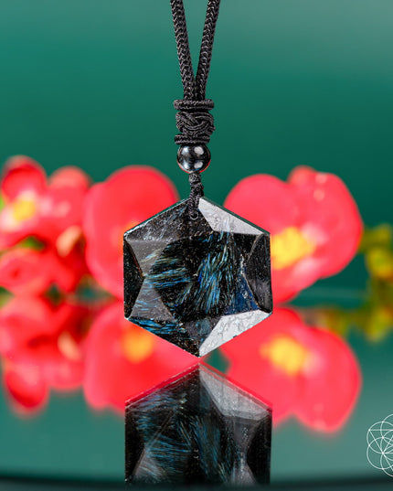 The Arfvedsonite Deep Healing Pendant