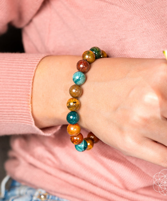 Quiet My Mind – Ocean Jasper Bracelet