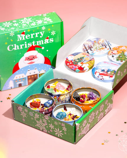 Christmas Candle Set: Stress Less, Cheer More