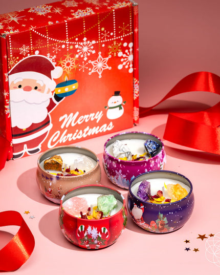 Christmas Candle Set: The Empath’s Holiday Survival Kit