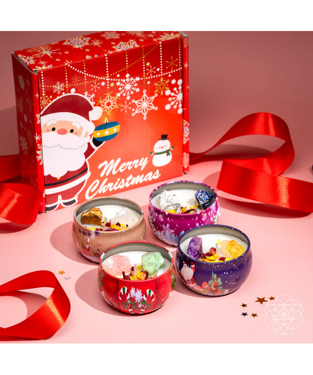 Christmas Candle Set: The Empath’s Holiday Survival Kit