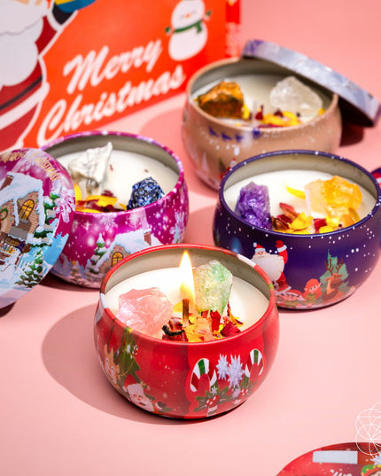 Christmas Candle Set: The Empath’s Holiday Survival Kit