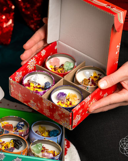 Christmas Candle Set: The Empath’s Holiday Survival Kit