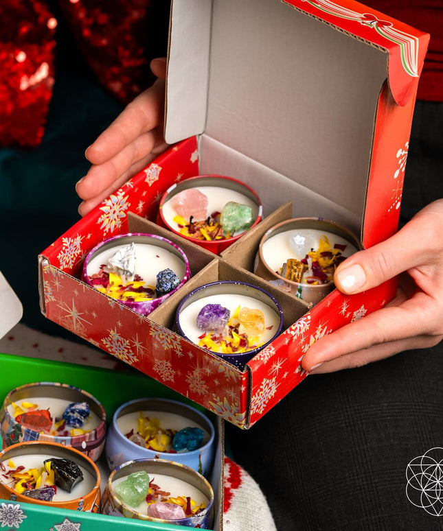 Christmas Candle Set: The Empath’s Holiday Survival Kit