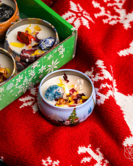 Christmas Candle Set: Stress Less, Cheer More