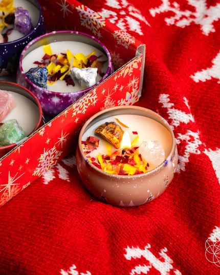 Christmas Candle Set: The Empath’s Holiday Survival Kit