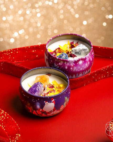 Christmas Candle Set: The Empath’s Holiday Survival Kit