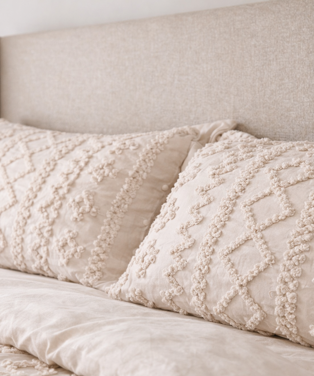 The Sonoma Tufted Duvet Cover Set