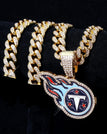 Golden-Tennessee Titans / Link Chain / 24inches