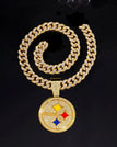 Golden-Pittsburgh Steelers / Link Chain / 24inches