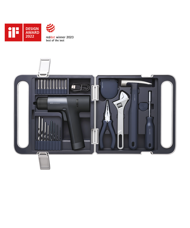 12V Brushless Drill Tool Set