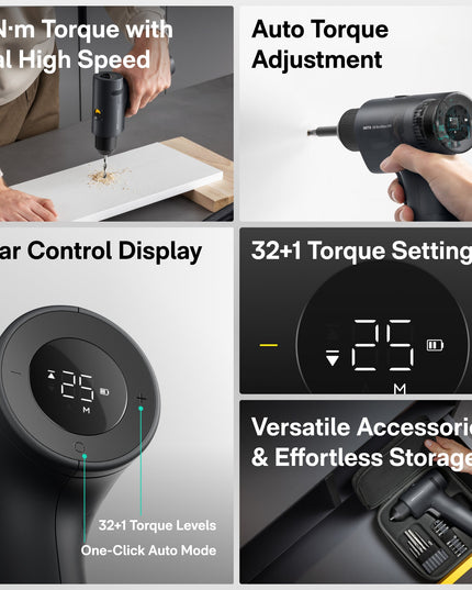 HOTO 16V Brushless Drill