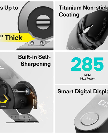 HOTO EdgeFlow Cordless Electric Scissors
