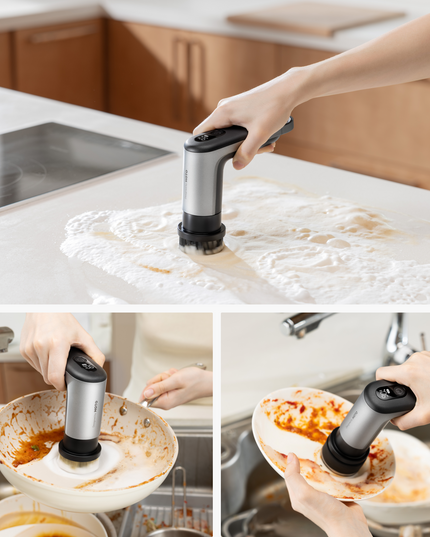 HOTO Grip™ Cordless Spin Scrubber