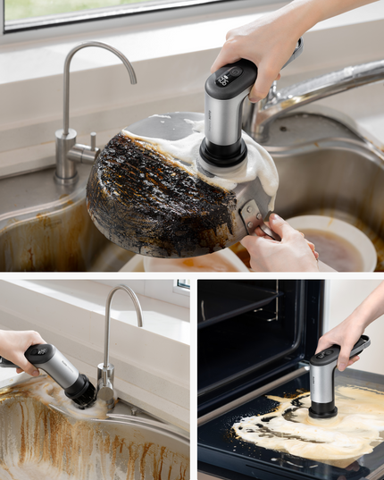 HOTO Grip™ Cordless Spin Scrubber