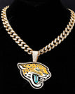 Golden-Jacksonville Jaguars / Link Chain / 24inches