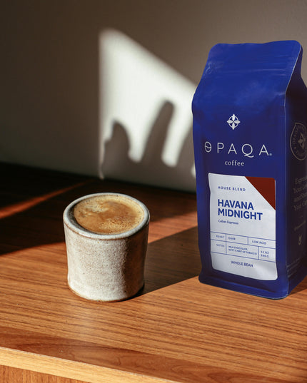 Cuban-Style Espresso Blend, Opaqa Havana Midnight