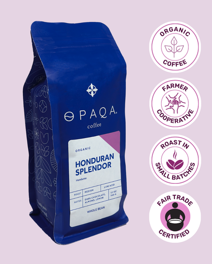 Specialty Honduras Organic Coffee, Opaqa Honduran Splendor