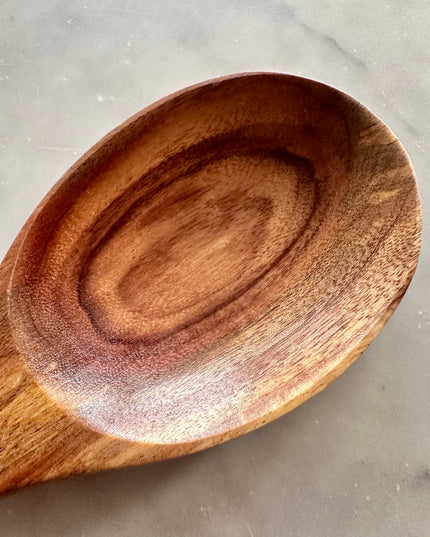 Teak Wooden Salad Spoons, Set of 3