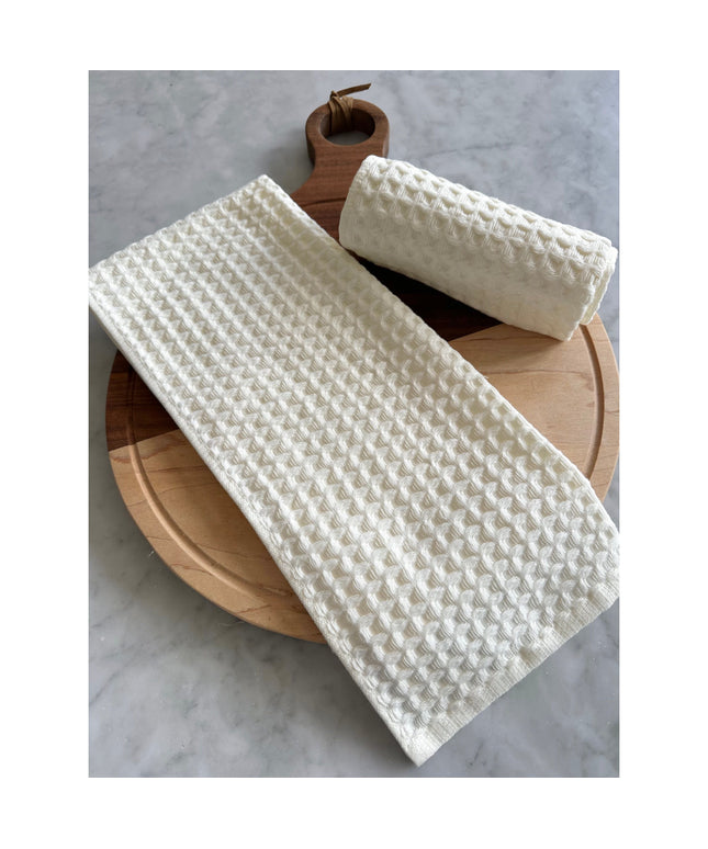 2pc Kitchen Waffle Towel Set