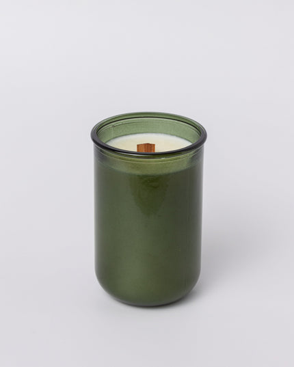 Shared Trauma Candles - Covid-19 - 13 Oz Crackling Wood Wick - Lemon, Peach, and Mint Tea