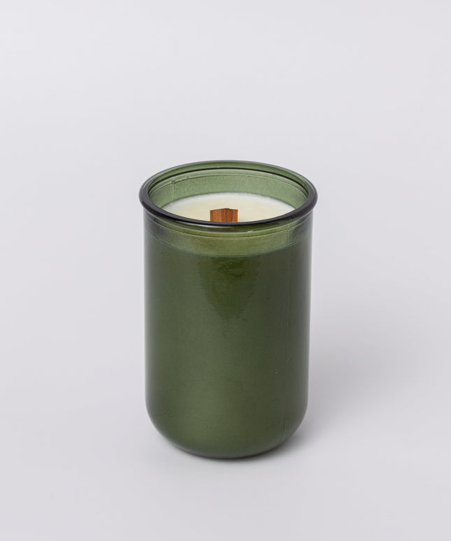 Shared Trauma Candles - Covid-19 - 13 Oz Crackling Wood Wick - Lemon, Peach, and Mint Tea