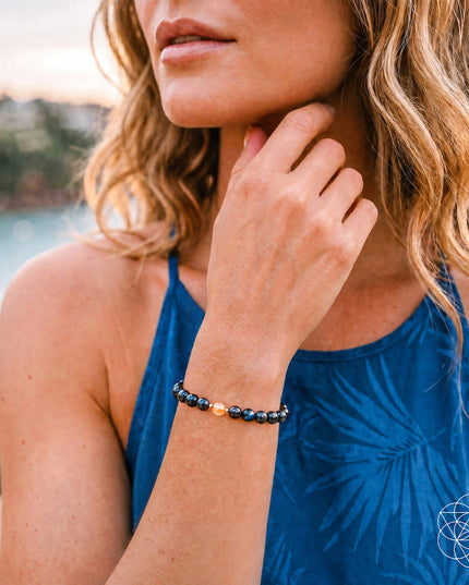 The Arfvedsonite Deep Healing Bracelet | 6mm