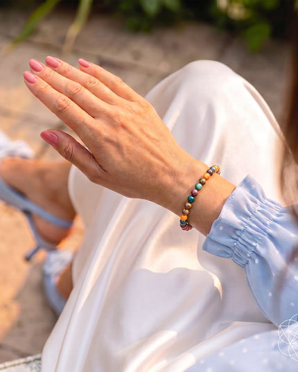 Quiet My Mind – Ocean Jasper Bracelet | 6mm