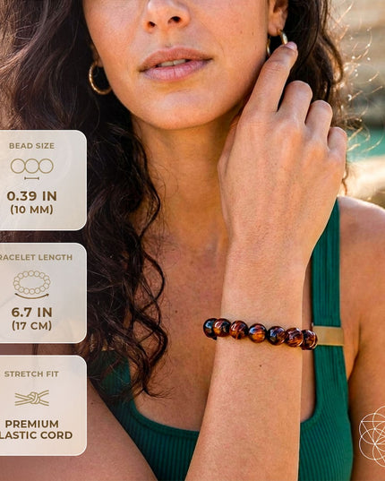 The Self-Sabotage Breaker - Mahogany Obsidian Bracelet