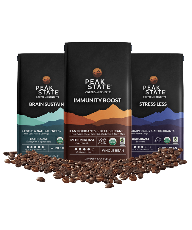 Variety Pack - Peak State Coffee-3 x 12 oz bags