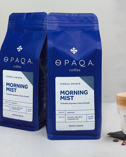 Colombia Supremo Sierra Nevada Coffee, Opaqa Morning Mist