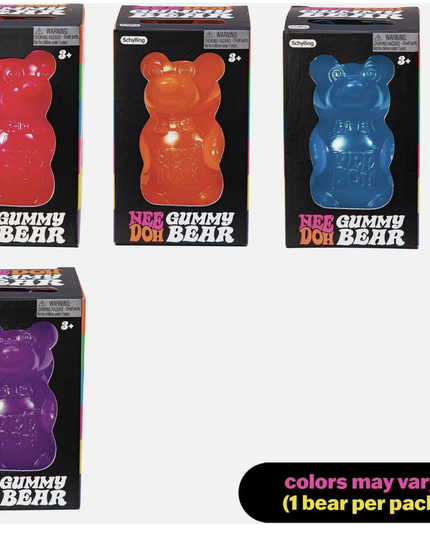 NeeDoh Gummy Bear Squishy